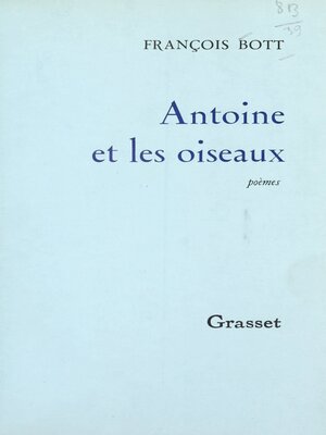 cover image of Antoine et les oiseaux